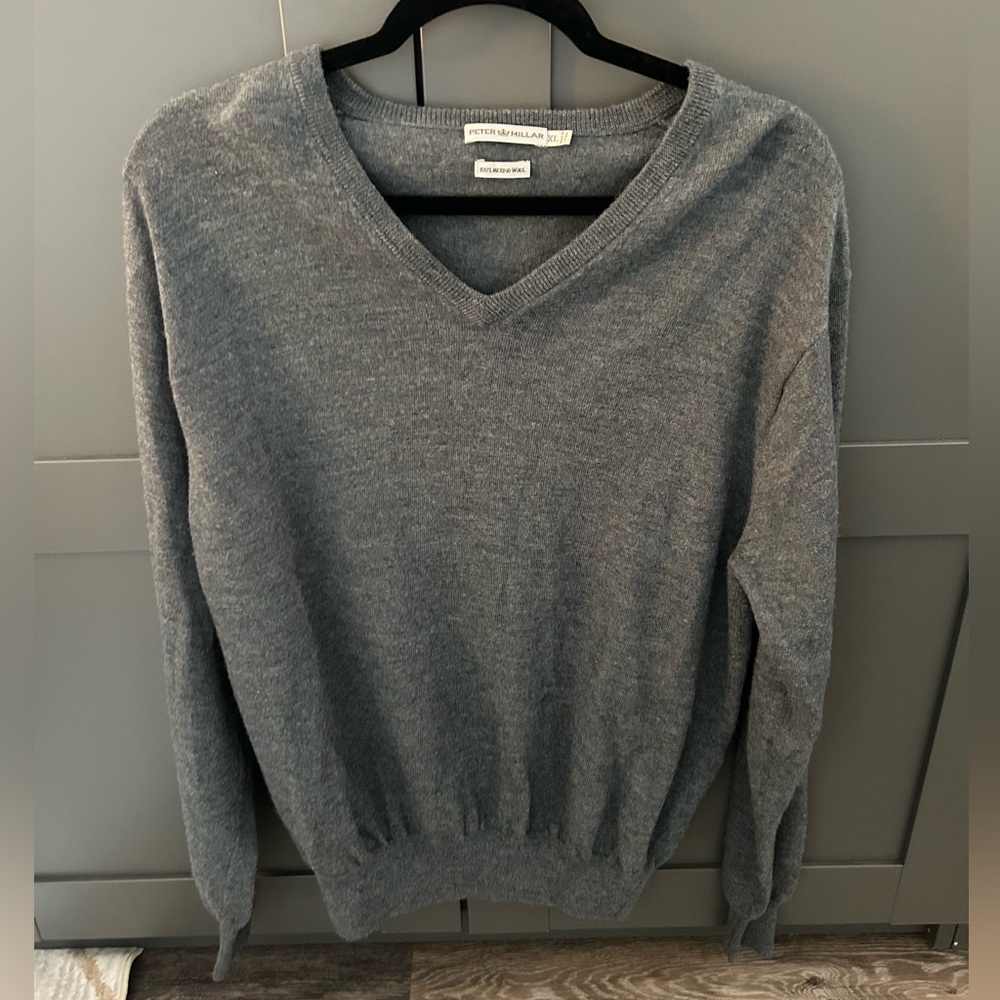 Peter Millar merino wool grey XL